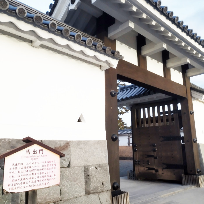 【OEM】小田原城の常盤木門金属プレートの製作