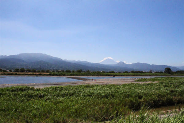 小田原から見る富士山