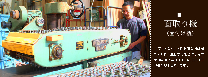 面取り機