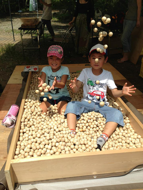 森と木に包まれる夏祭り in いこいの森