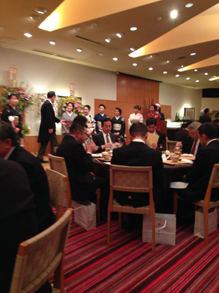 金指勝悦さんの瑞宝単光章受章を祝う会