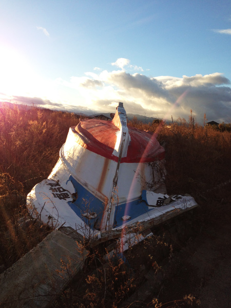原発から１０km圏内の小高地区