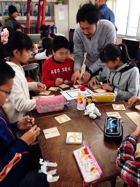 小田原市立町田小学校の校歌ボード製作