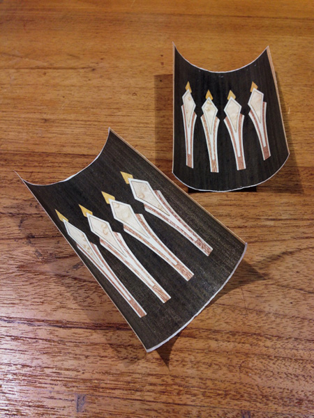 木象嵌の美しさを生かして…