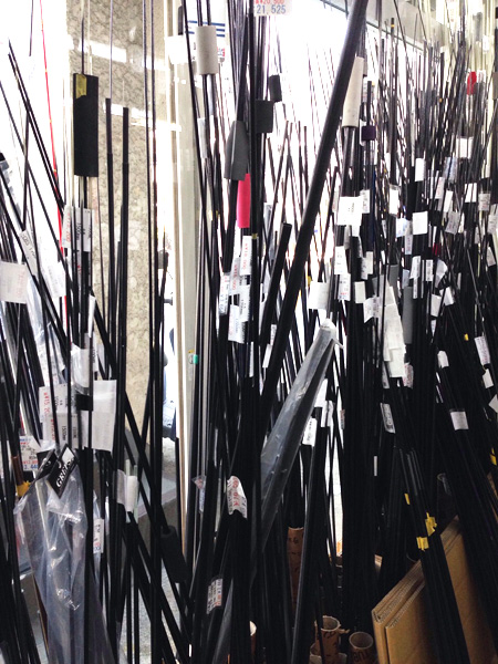 藤沢の釣具屋さん見学に伺いました