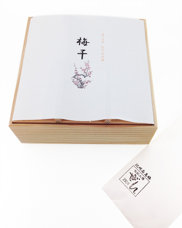 プレカット材から作った梅干箱