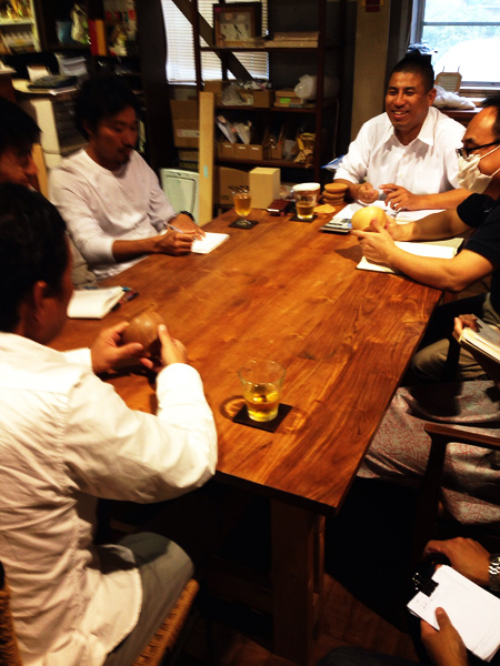 籐芸の山本さんが来社されました