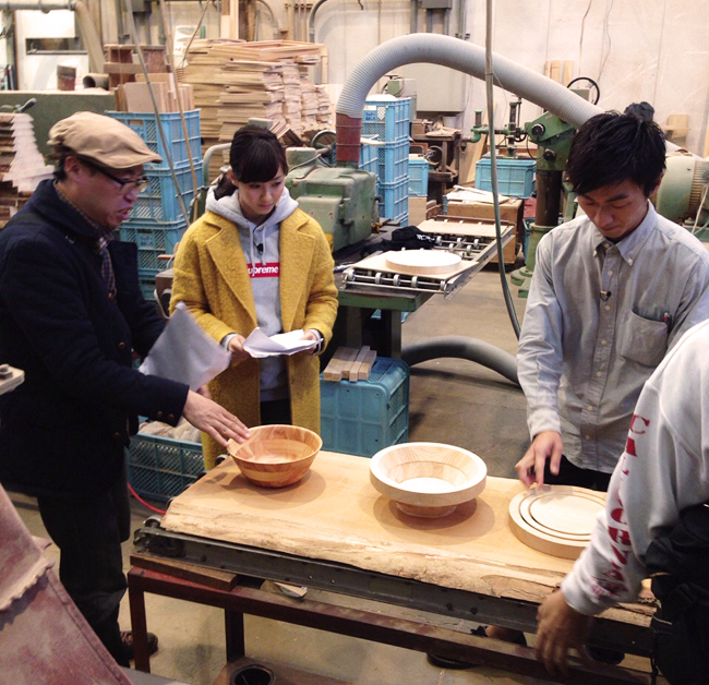 藤本美貴さんがTAKUMI館とラ・ルースに番組収録で来られました