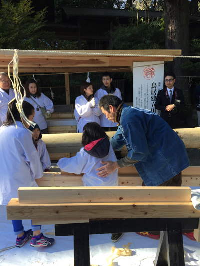 二宮神社　みんなの鳥居プロジェクト