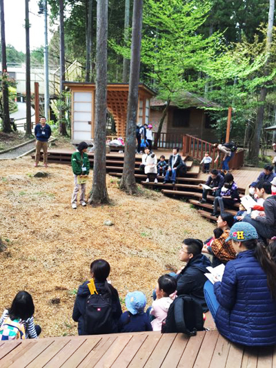 神奈川ゆめコープさん主催　「森のおさんぽと積み木あそび」企画