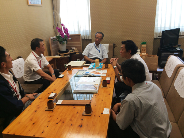 『子ども霞が関見学デー』と農林水産省・林野庁の幹部の方々との面会。