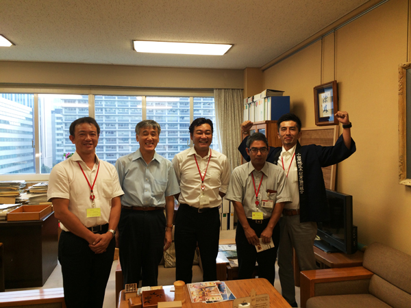 『子ども霞が関見学デー』と農林水産省・林野庁の幹部の方々との面会。