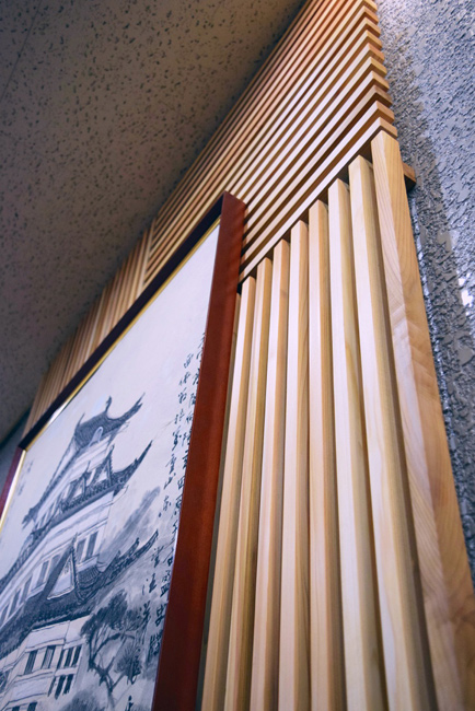 小田原産木材による市庁舎内の木質化