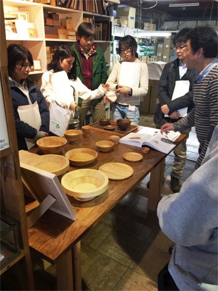 林野庁長官と1年目の職員さんの来社。