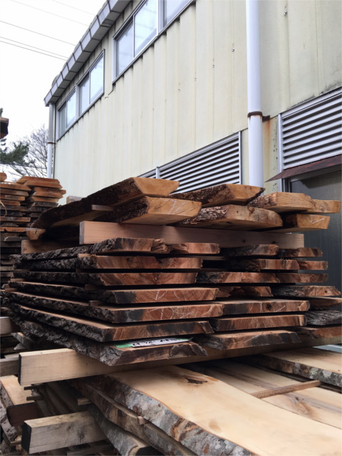 思い出もくもく企画：人見さんのお庭の木　【製材】