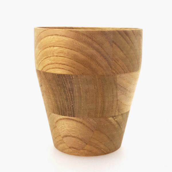 サントリーさんの育林材（プロジェクト）でタンブラーを作製しました。