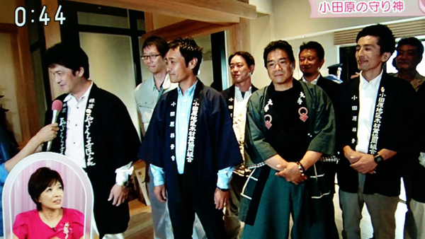 NHKひるブラにて小田原城が取り上げられました＆弊社でも撮影があります。