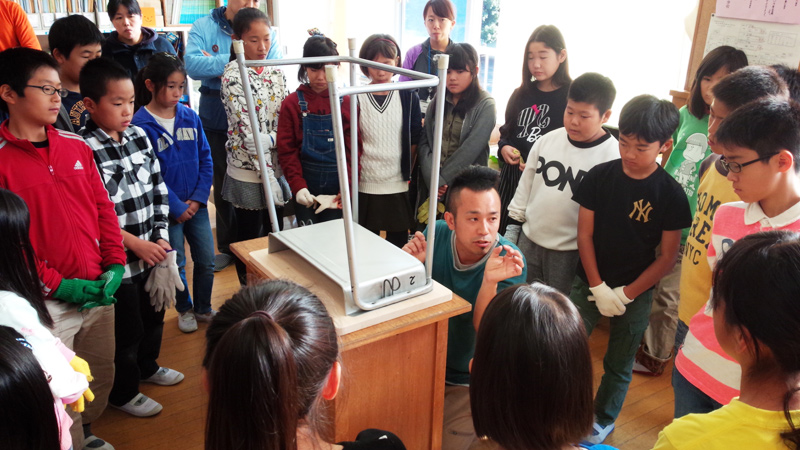 小田原市主催の木育授業に協力させて頂きました。