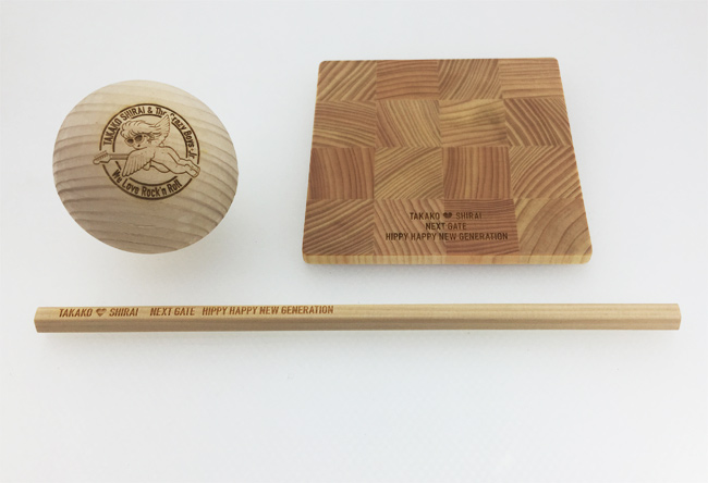 白井貴子様のライブグッズを作製しました。