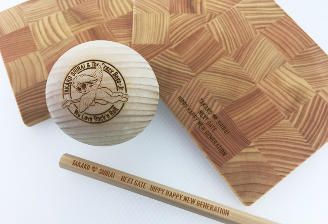 白井貴子様のライブグッズを作製しました。