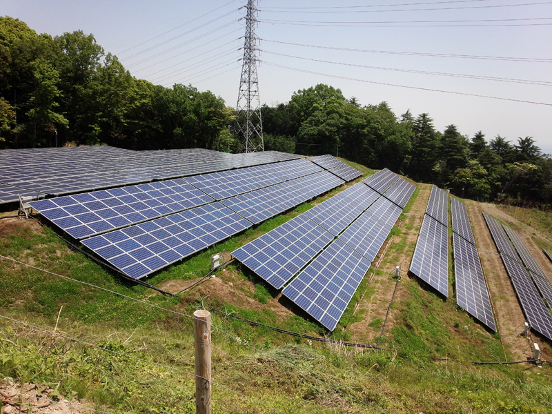 小田原メガソーラー市民発電所　第二期の看板を作成しました。