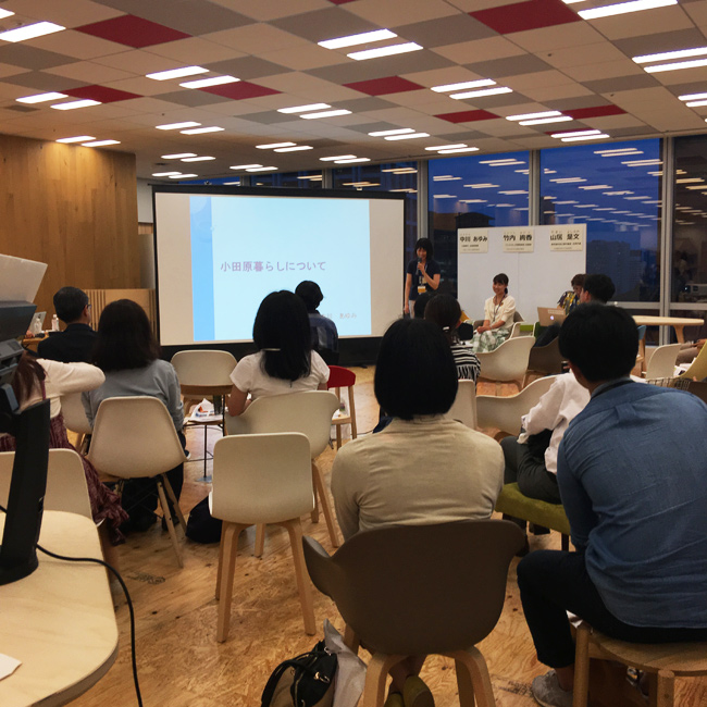 YAHOO様・雑誌TURNS様・小田原市様によるトークイベントに参加しました。