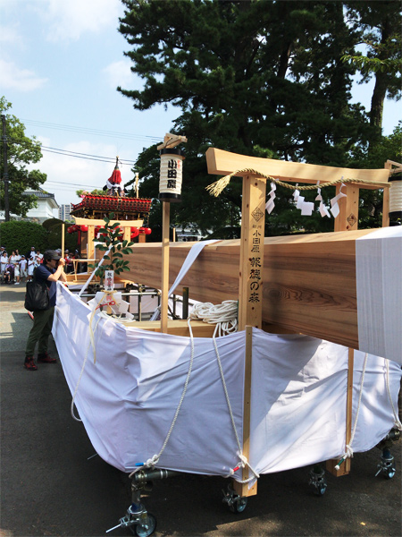 報徳祭「御木曳き」「立柱祭」