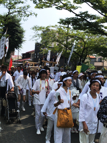 報徳祭「御木曳き」「立柱祭」