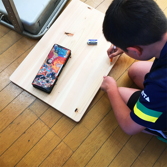 木育 ヒノキ 天板