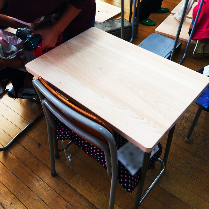 木育 ヒノキ 天板