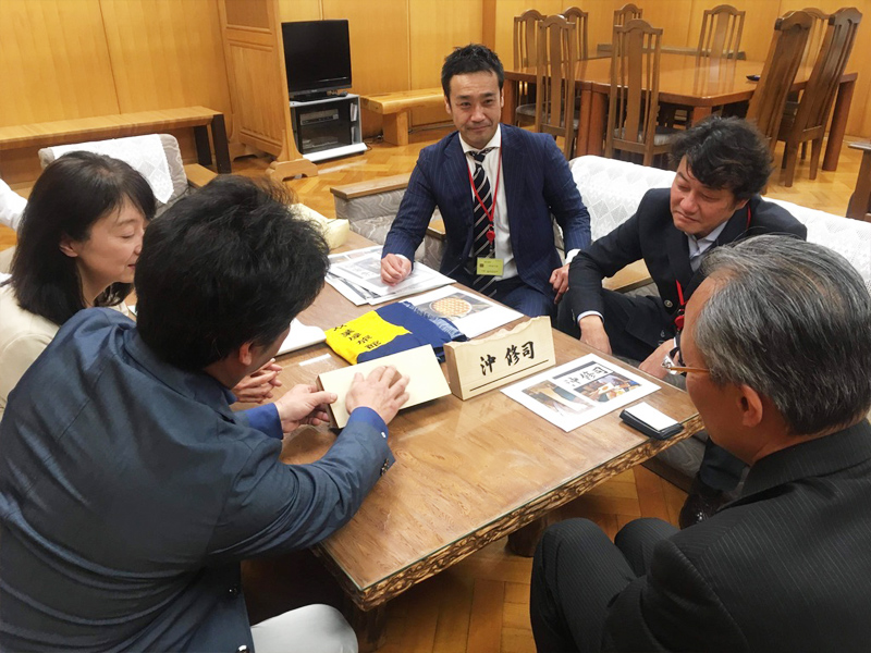 林野庁長官を表敬訪問しました。