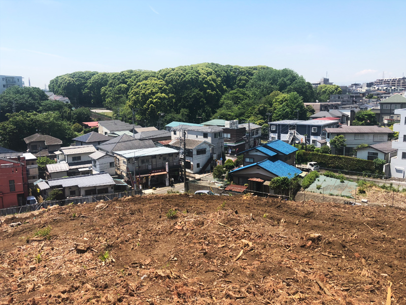 思い出もくもく企画:横浜国立大学の隣接地【伐採・最終】