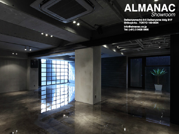 代官山のレンタルルームALMANAC（アルマナック）の施工をしました。