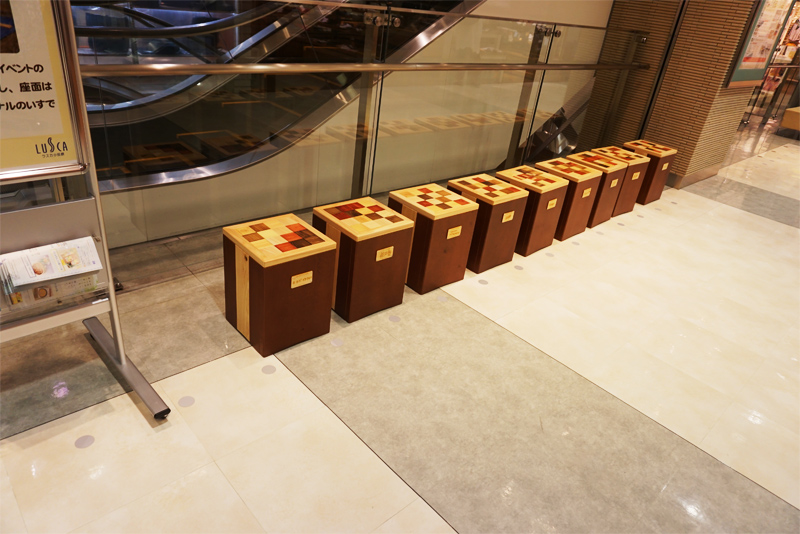 ラスカ小田原様　ワークショップ用の椅子を作製しました