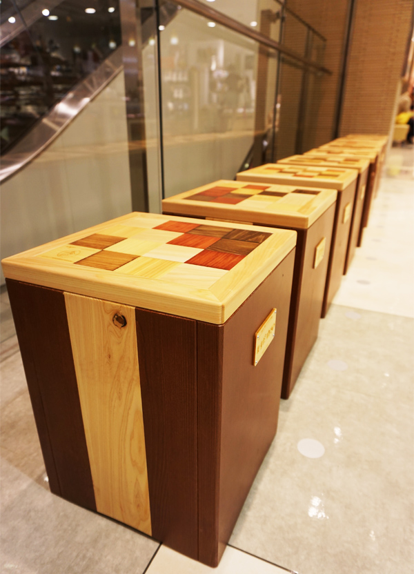 ラスカ小田原様　ワークショップ用の椅子を作製しました