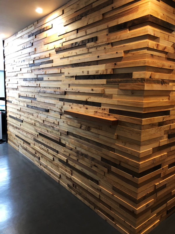 晶扇コーポレーション様 新社屋の内装のお手伝いをしました。