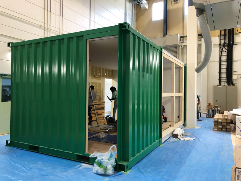 TETSUYAコンテナハウス様 木更津かずさアカデミアパーク