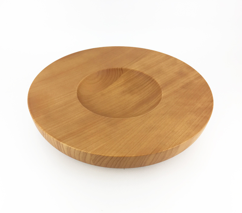 フレンチレストランモノリス特注プレートの作製。