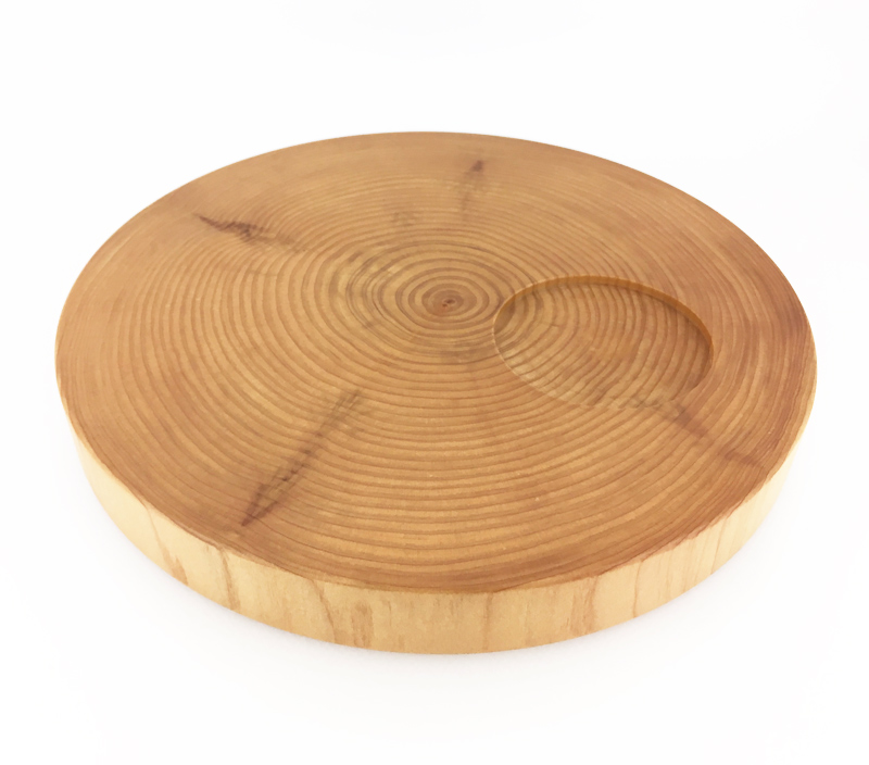 フレンチレストランモノリス特注プレートの作製。