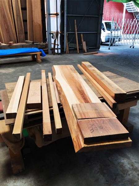 報徳二宮神社 鳥居の端材利用