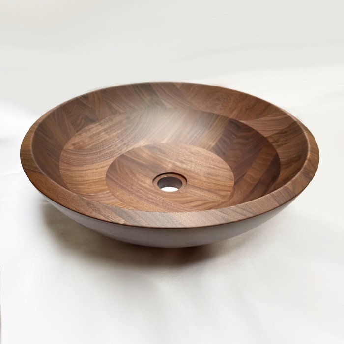 離島のホテルの洗面器を作製