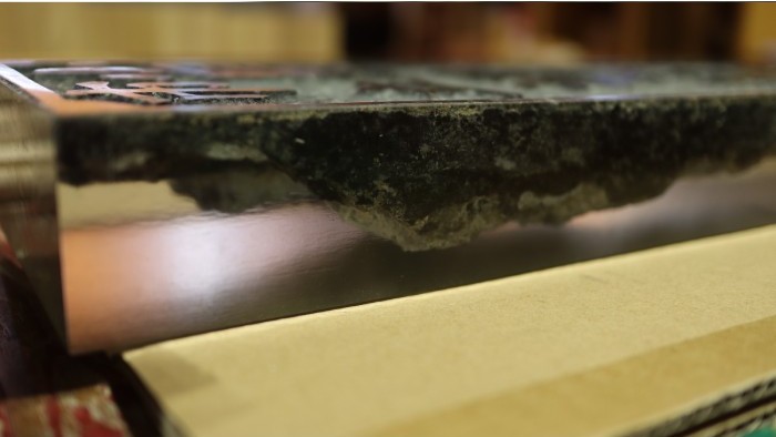 小田原市立酒匂小学校の木製モニュメントを作製