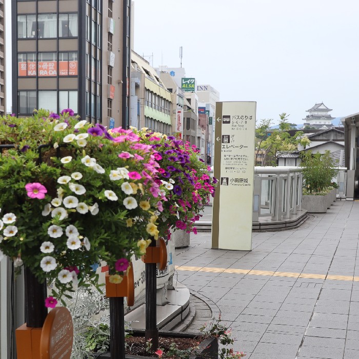 小田原のスポンサー花壇看板を作製