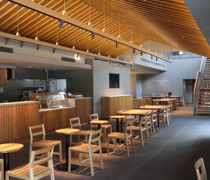 小田原三の丸ホールの什器③を作製①