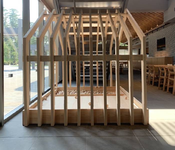 小田原三の丸ホールのキッズスペースを作製⑤