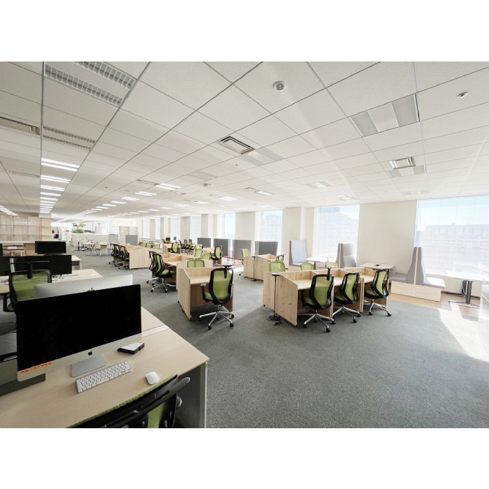 オフィス木質化の什器を制作