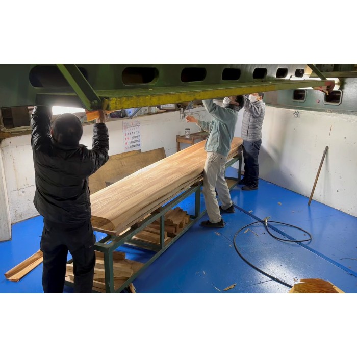 突板の大阪出張