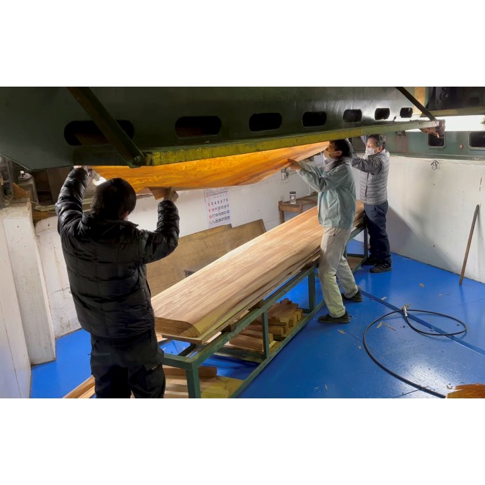 突板の大阪出張