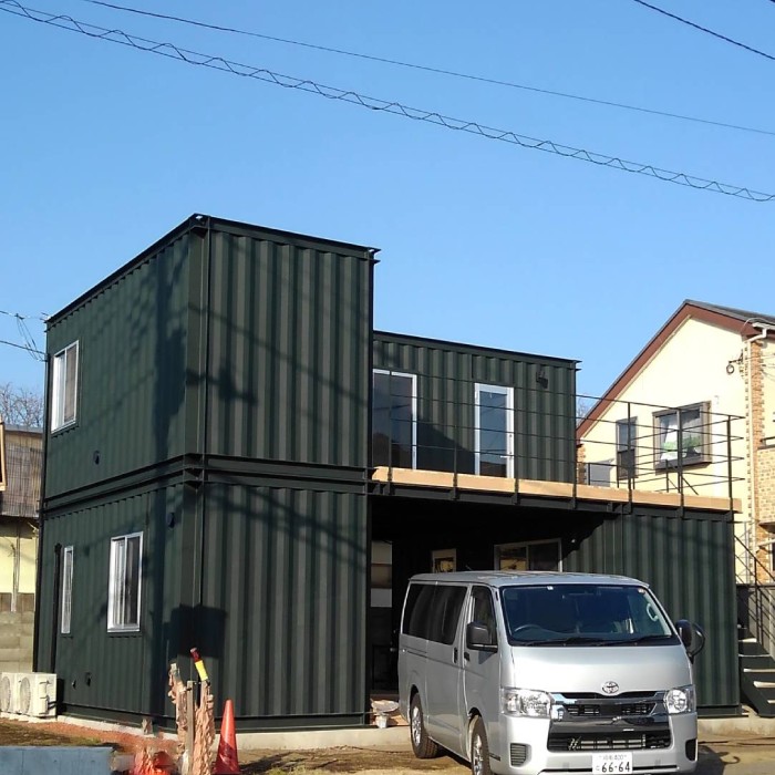 比留間邸　ウッドデッキの製作