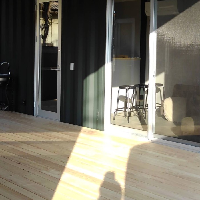 比留間邸　ウッドデッキの製作